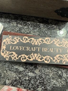Lovecraft Beauty Coffee Table Book in Black and Rose Gold